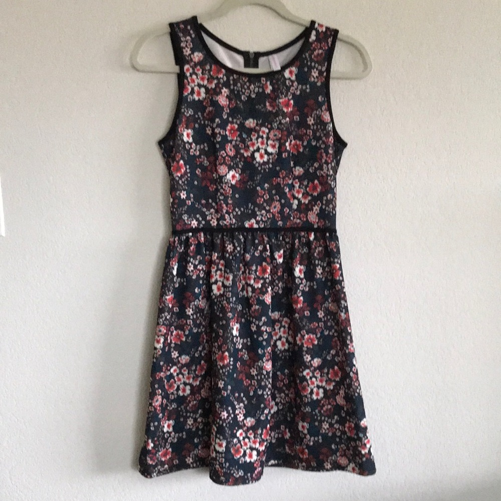 Pretty Floral A-line Dress